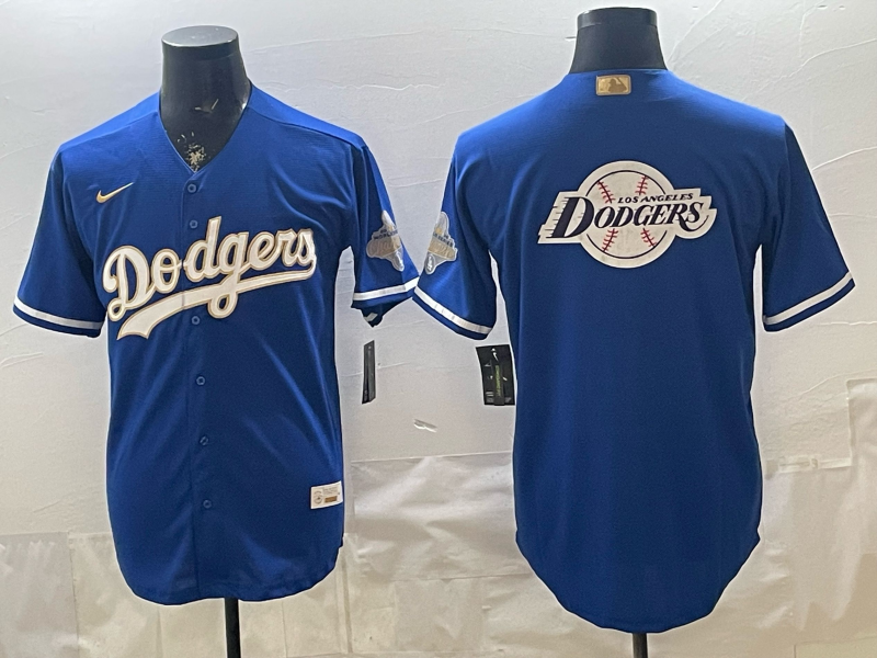 Men Los Angeles Dodgers blank blue Game 2026 Nike MLB Jersey 04080012